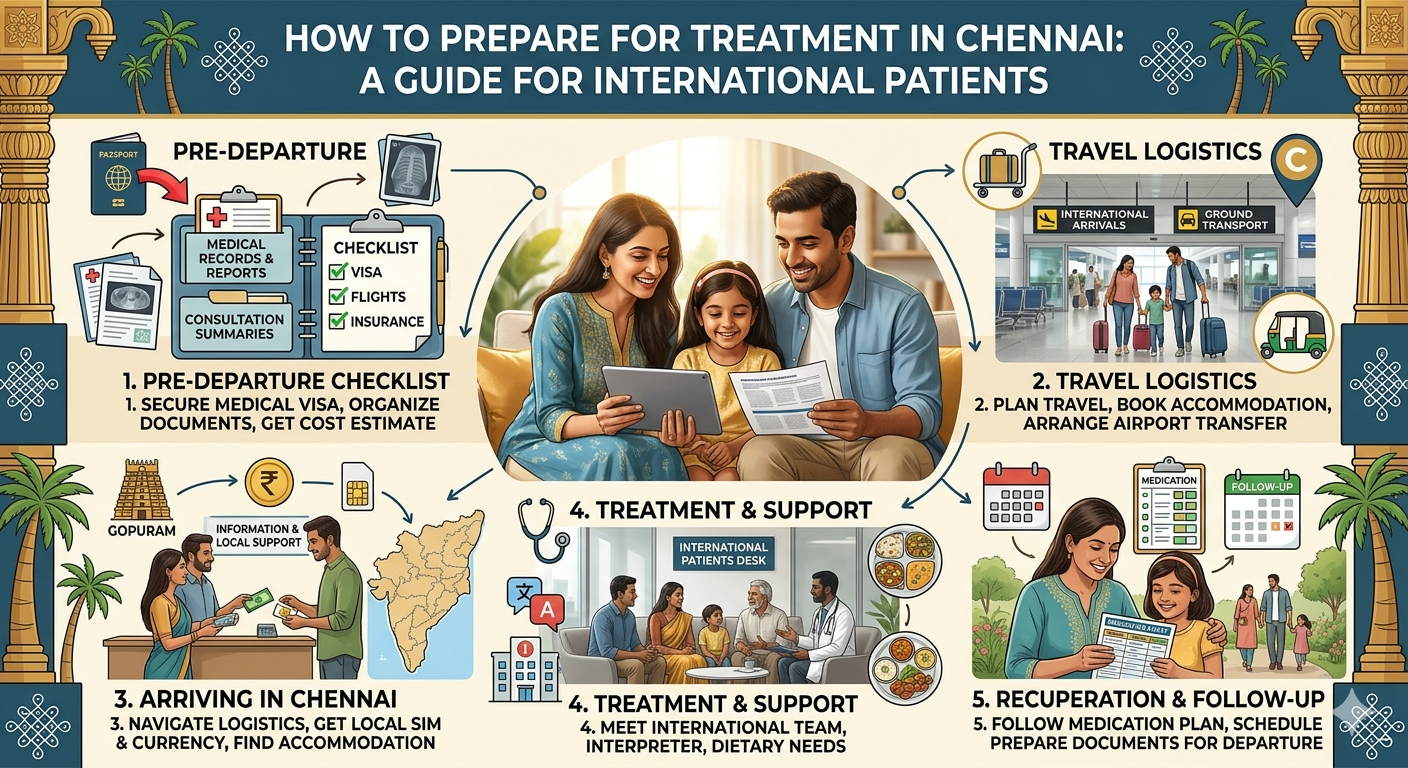 Guide to preparing for treatment in Chennai